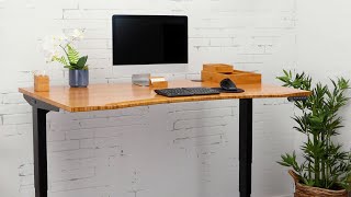 Bamboo Desktops for Standing Desks: Beautiful &amp; sustainable | UPLIFT Desk