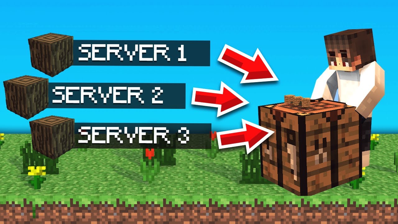 RELIER des SERVEURS MINECRAFT entre eux ! BUNGEECORD - YouTube