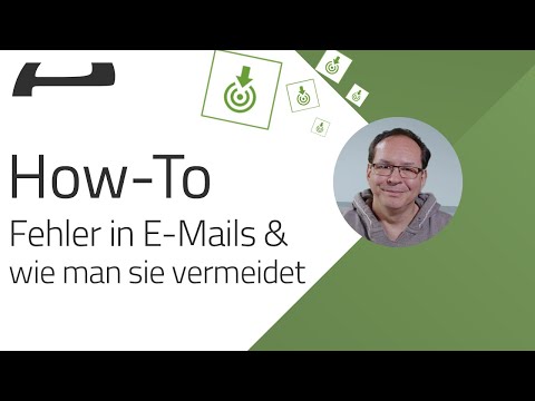 Die häufigsten Fehler bei der Erstellung von E-Mails und wie man sie vermeidet