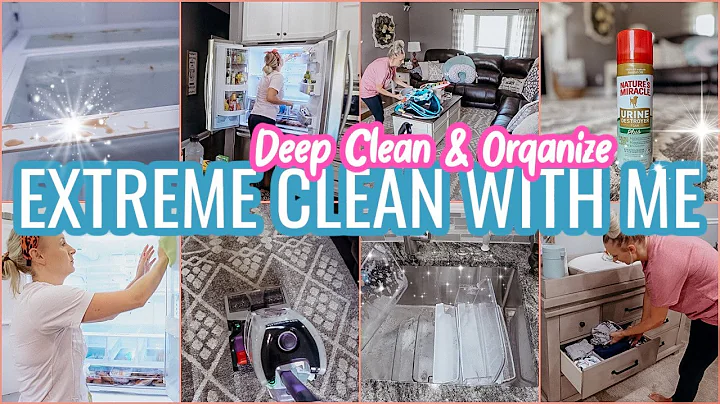 EXTREME DEEP CLEAN & ORGANIZE WITH ME|CLEANING MOTIVATION|SPEED CLEANING MOTIVATION {CLEANING MUSIC}