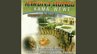 Video thumbnail of "Modest Morgan - Ee Yahwe Simbanga (feat. Kwaya Ya Uinjilisti Kijitonyama Lutheran Church)"