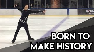 Yuri!!! On Ice - Born To Make History OP Live - Anime On Ice Festival 2017