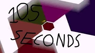 Open Hexagon Colorful chaos 1.002x 105 seconds
