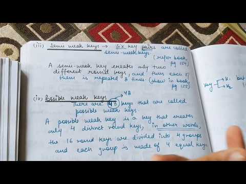 DES Weaknesses in Cryptography