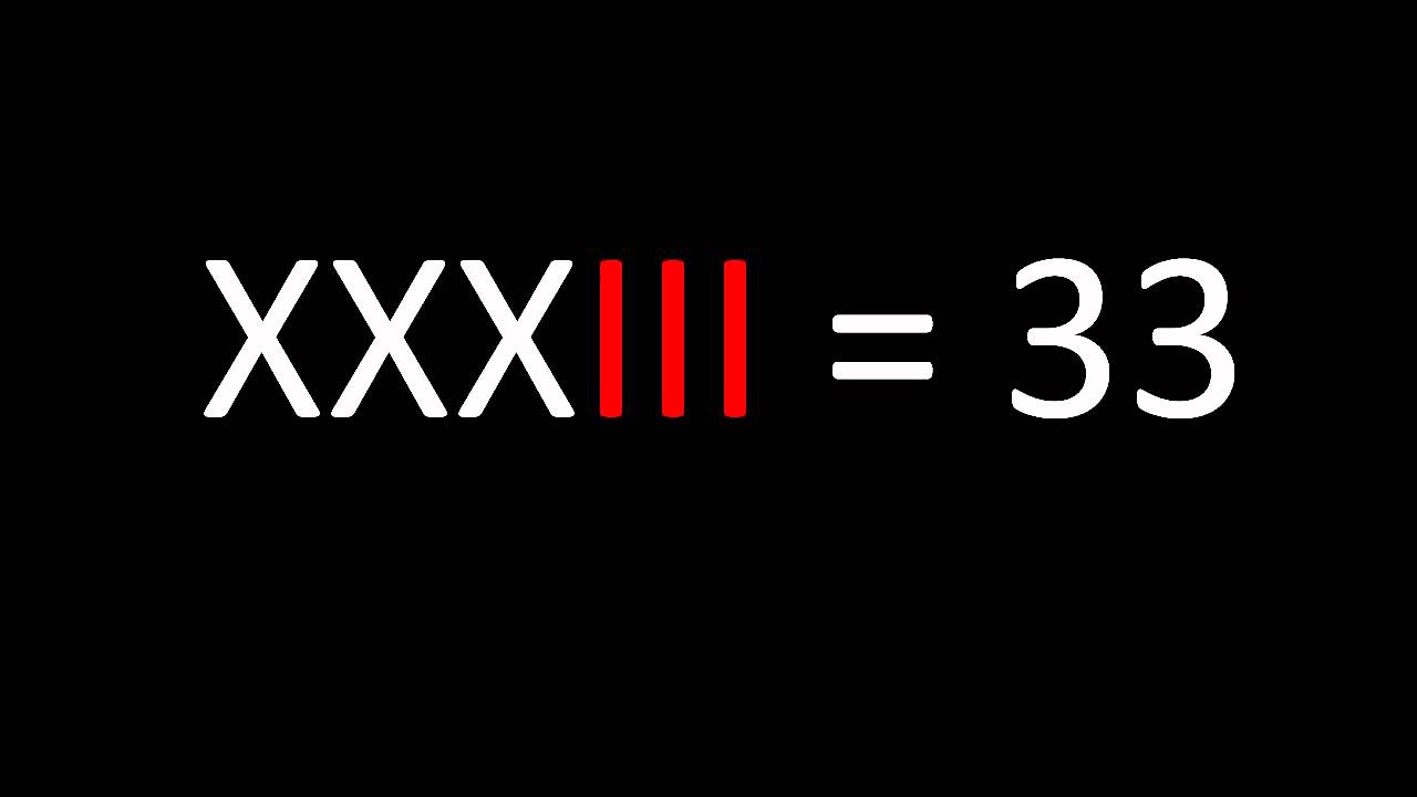 Roman Numerals ( 30-50) - YouTube