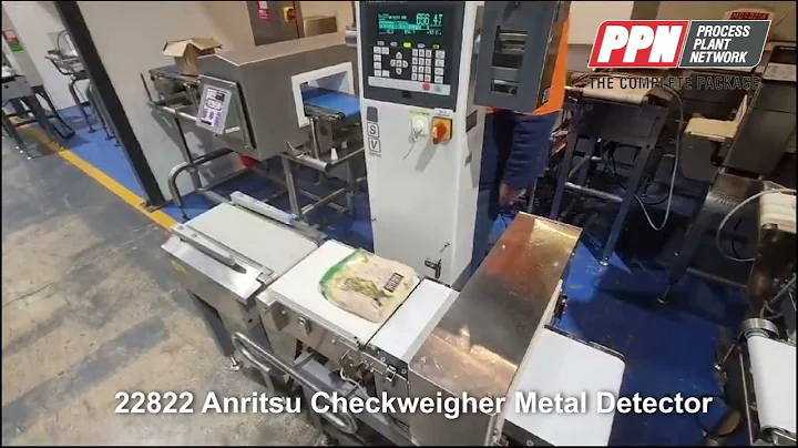 Anritsu Checkweigher/Metal Detector Combination Unit with Reject KW5412BF3D [22822]