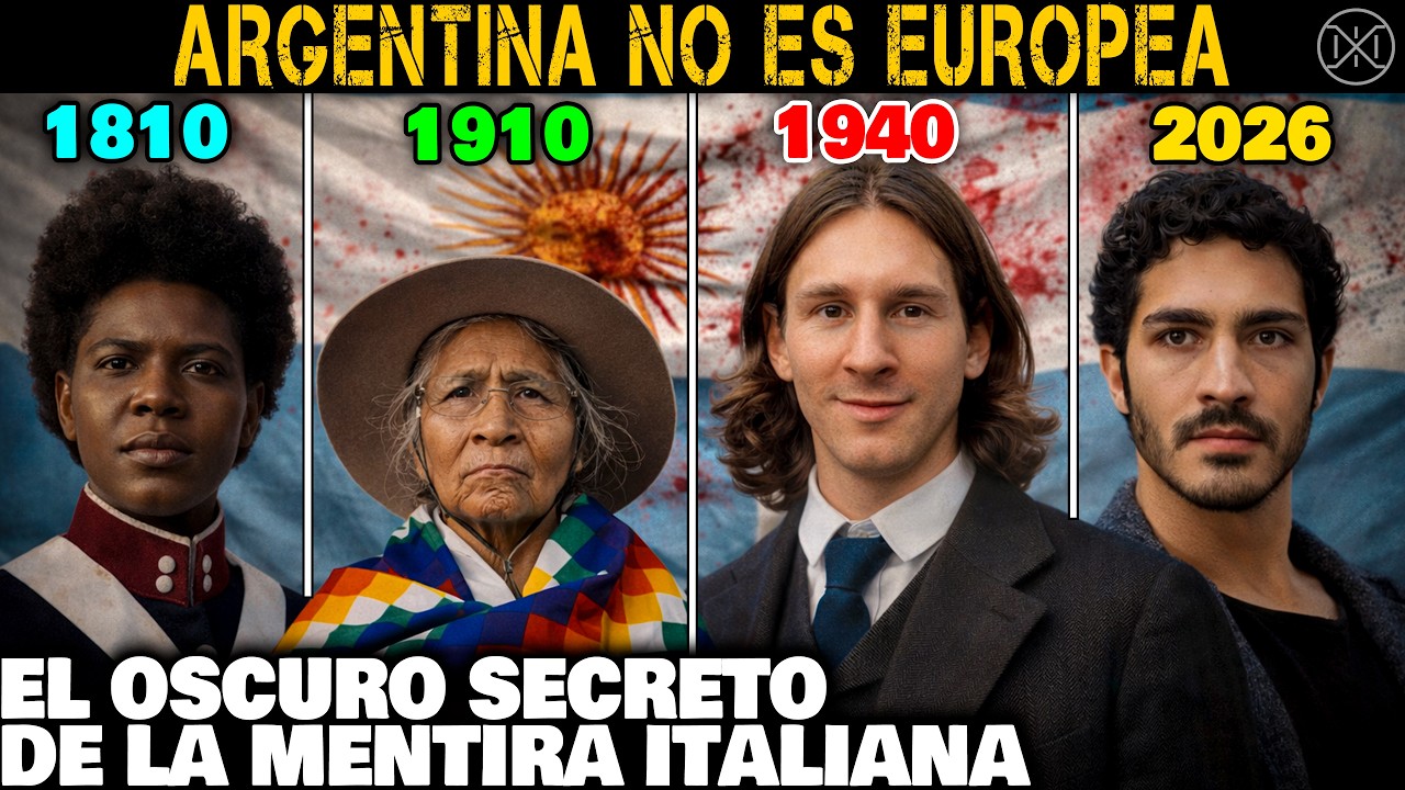 ¿Los argentinos NO son latinoamericanos  son Europeos?