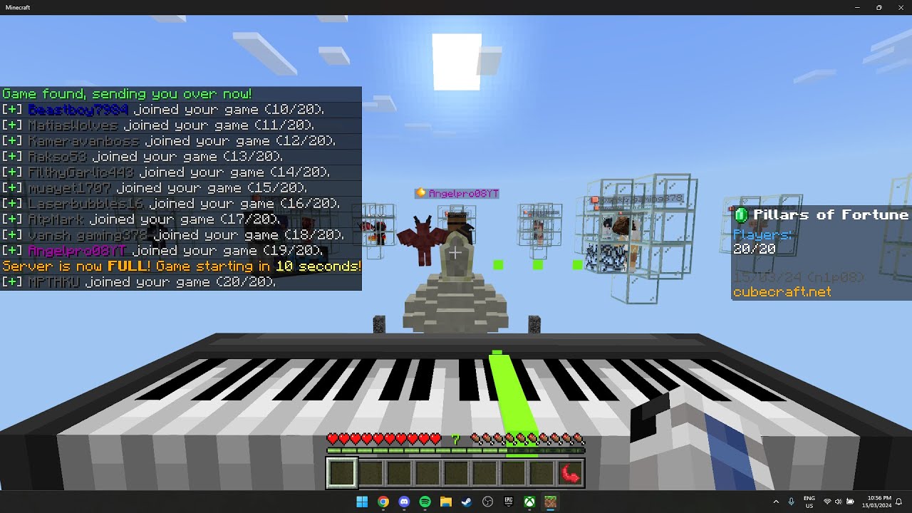 Playing With Viewers LIVE Minecraft Bedrock Cubecraft! #minecraftshorts ...