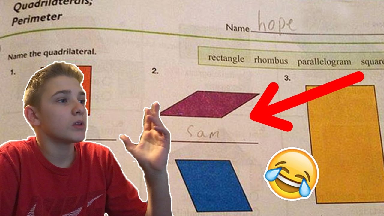 Stupidest Kid Test Answers! 