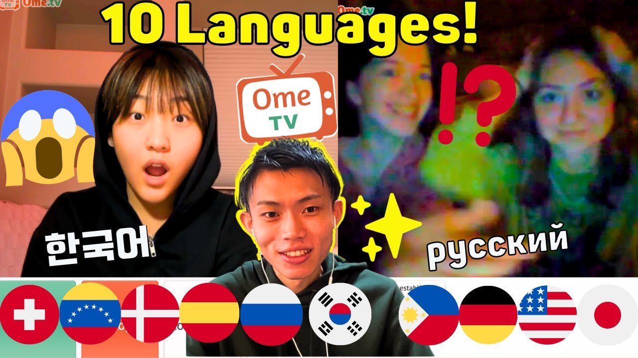 WHAT Happens When Polyglot Speaks Their Native Language to Foreigners? - Omegle