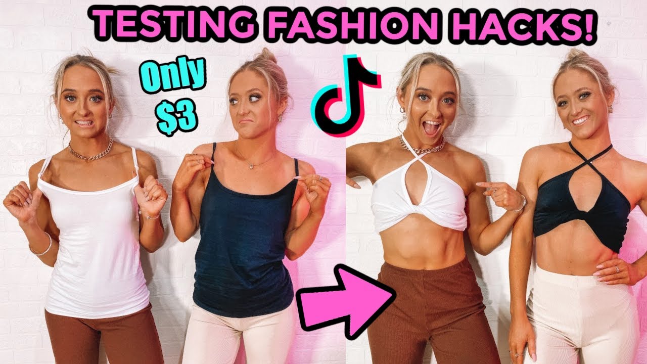 TESTING VIRAL TIK TOK FASHION HACKS