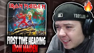 RAP FAN'S FIRST TIME HEARING 'Iron Maiden - Run To The Hills' | GENUINE REACTION