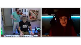 50 Cent - In Da Club Piano and Violin Cover by Marcus Veltri and Rob Landes on OMEGLE Resimi