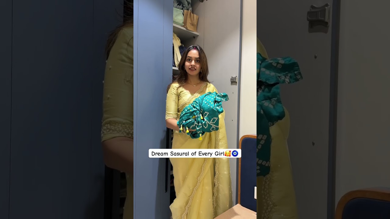 Every Girl Deserves Sasural Like this🥰#ytshorts #shorts #shortsfeed #sasural #viral #saasbahu #fun