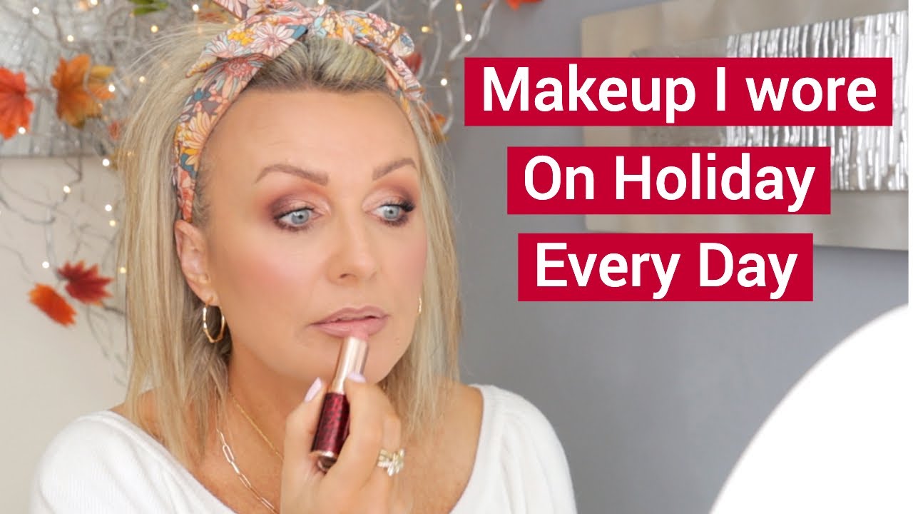 Makeup I Wore On Holiday Every Day-Full Face Chatty Get Ready With Me