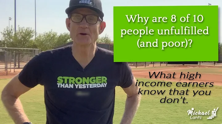 Want the dough? You have to grow. What high income earners know that you don't.