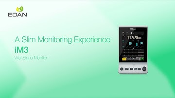 EDAN iM3 Vital Signs Monitor | Key Feature Demonstration
