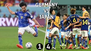 Unforgettable Moments Germany vs Japan 1 4 Highlights \& All Goals