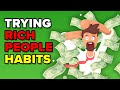 I Tried Rich People Habits For A Month And This Is What Happened (FUNNY CHALLENGE & EXPERIMENT)