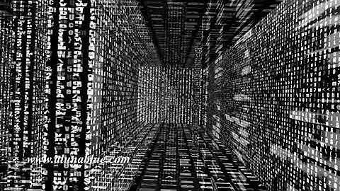 Data Labyrinth Video Background 1387 HD, 4K