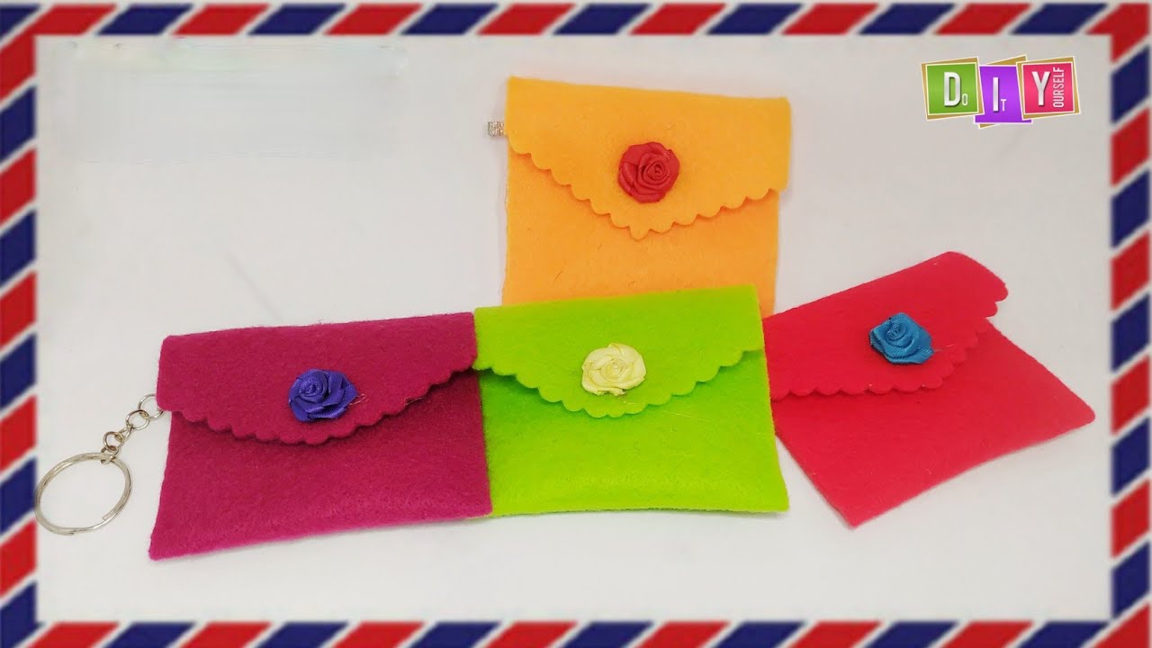 cara membuat amplop lebaran dari kain flanel simpel untuk pemula