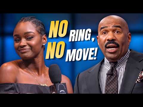 Don't Move In Until He Puts a Ring on It! | Steve Harvey