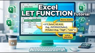 Excel LET Function Tutorial: Write Faster, Cleaner, and Smarter Formulas   HINDI #Excelletfunction Guide