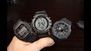 17 Casios Watches: size matters!