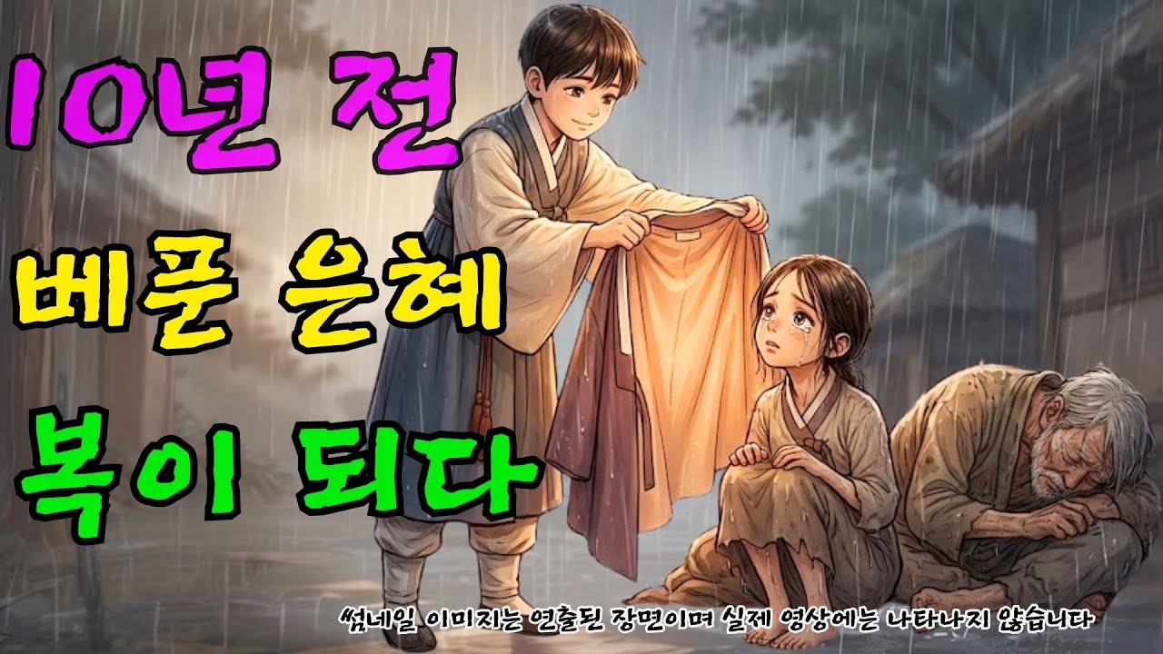 몰락한 양반가 구한 키 큰 신부의 비밀! 감동 반전 보은 이야기ㅣ옛날이야기 ㅣ민담 ㅣ오디오북ㅣ전설ㅣ설화 ㅣ야담