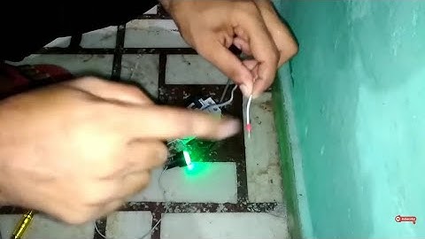 elcb,rccb live test by touching phase wire