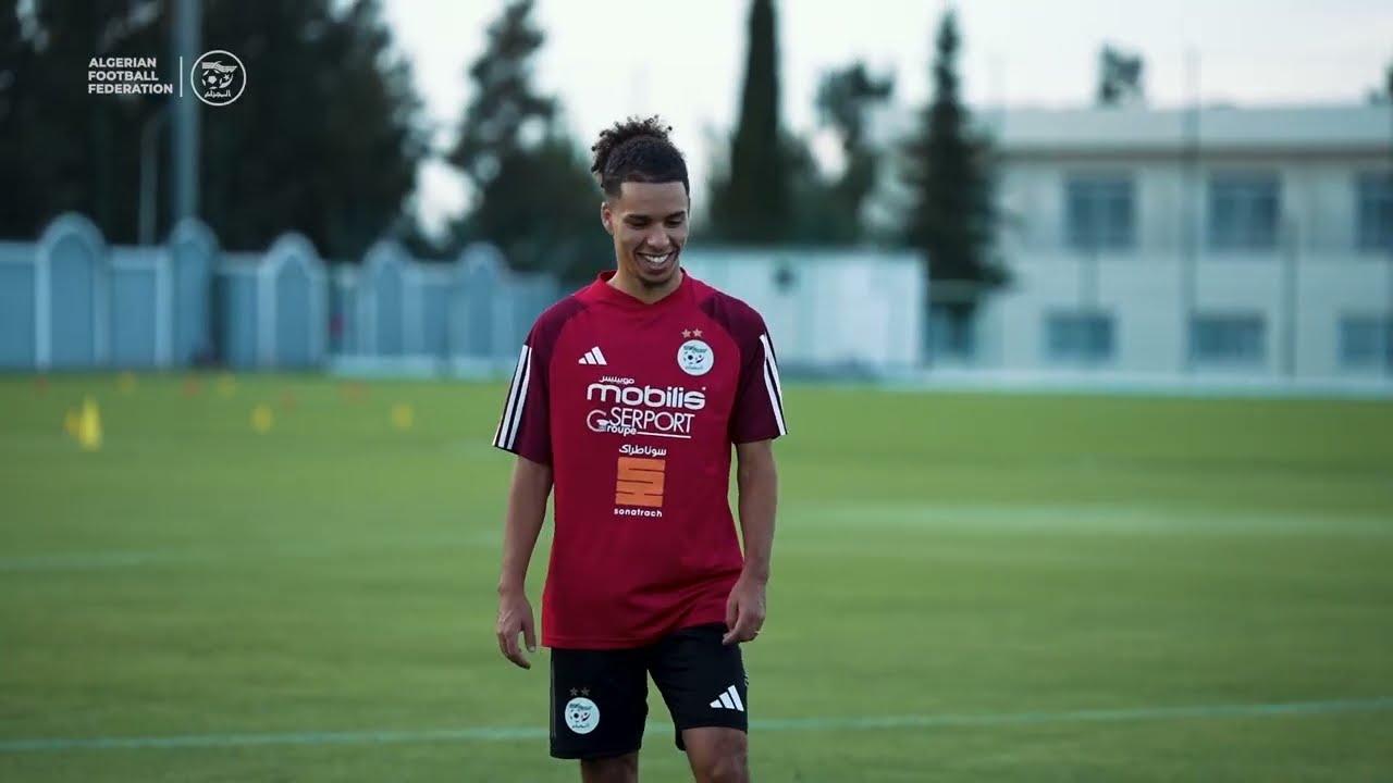 ثاني حصة تدريبية للخضر استعدادا لمواجهة بوتسوانا