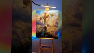 Christian paint by number canvas