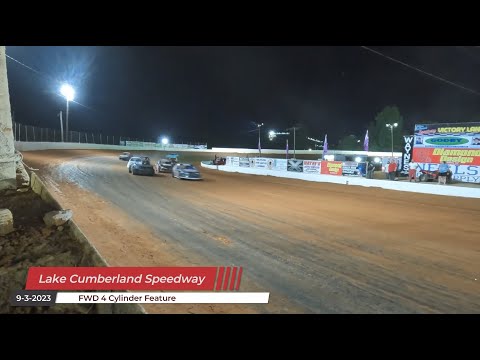 Lake Cumberland Speedway - FWD 4 Cylinder Feature - 9/3/2023