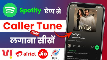 spotify se caller tune kaise lagaye | how to set caller tune from spotify app | spotify app