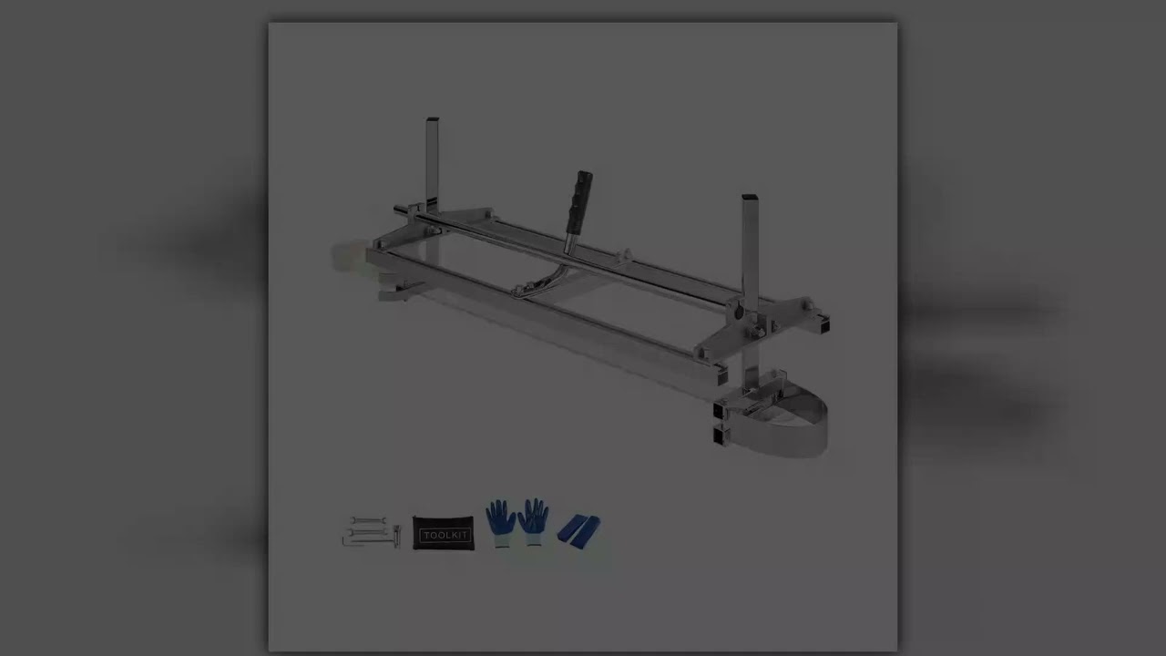 SucceBuy 1436 Chainsaw Mill Sawmill Guide Bar Chain Saw Planking Mill with 021181 Cutting Thickness