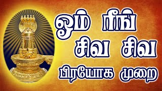 Om Reeng Siva Siva | Secrets Revealed | Agathiyar Mantra | Usage Details