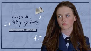 study with rory gilmore  aesthetic lofi music + 25/5 pomodoro timer (gilmore girls edition)