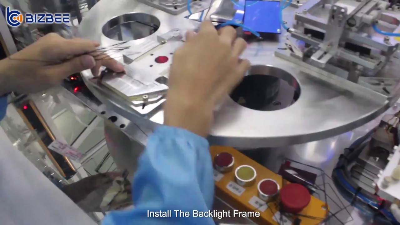 BIZBEE NCC ESR Automated Backlight Assembly - YouTube