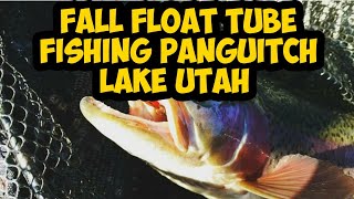 Fall Float Tube Fishing Panguitch Lake Utah 2018 
