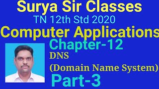 Celebrity 12th std Computer Applications - DNS part3 Net Worth