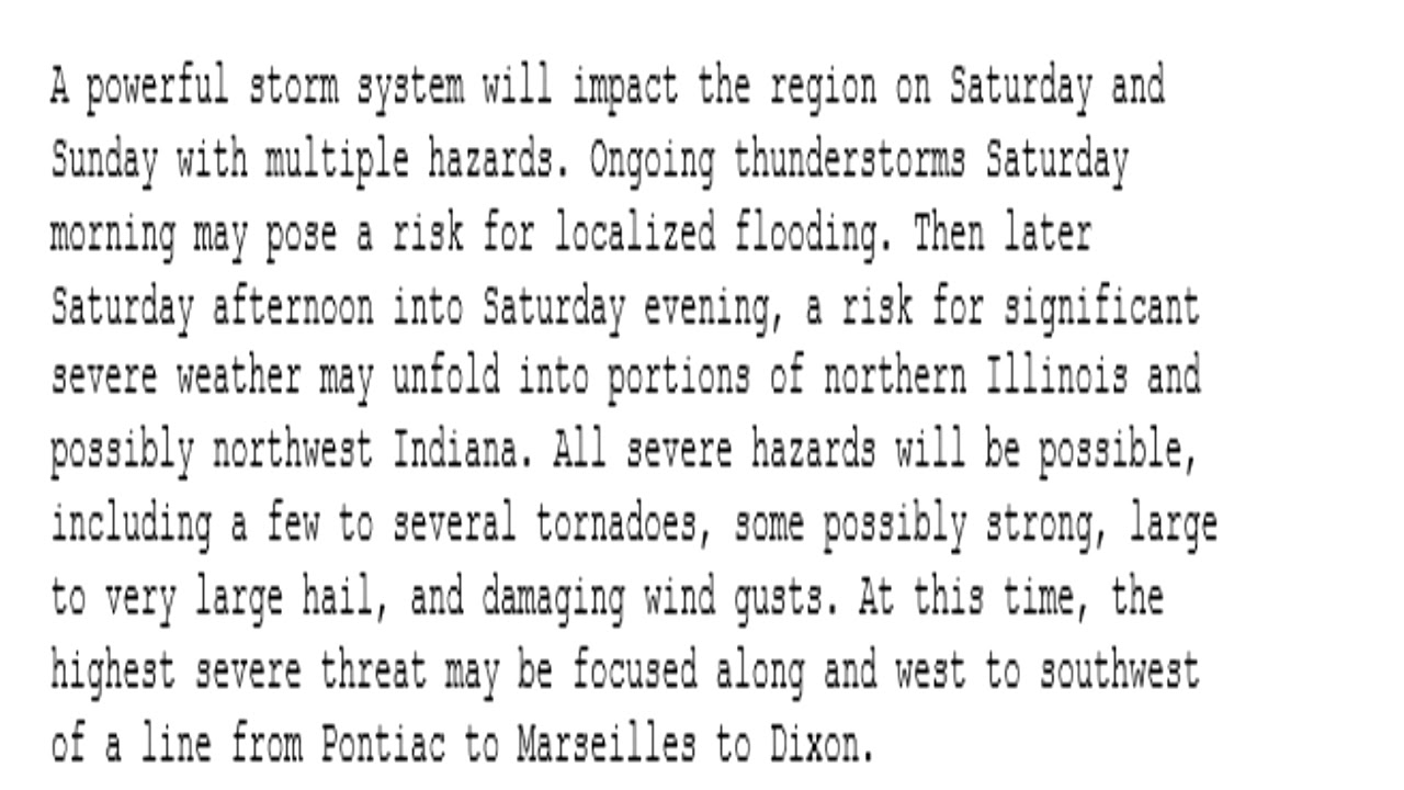 Moderate Severe Weather Risk for the Middle Mississippi Valley (Day 2 Outlook)