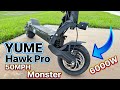 YUME Hawk Pro - A Monster Electric Scooter with Many Extras!