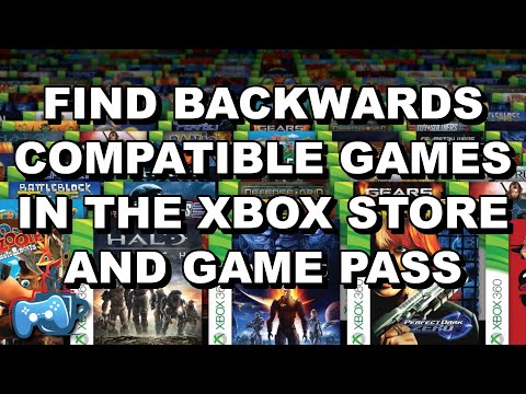 How to Find Backwards Compatible Games in the Xbox Store and in Game Pass