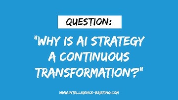 Why Is AI Strategy A Continuous Transformation? (Guest: Vin Vashishta)