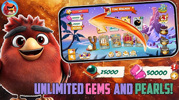 Angry Birds 2 Hack/Mod Apk - How to Get Angry Birds 2 Unlimited Gems and Pearls (iOS, Android) 2025