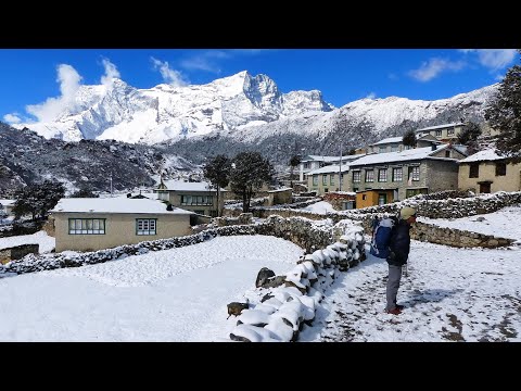 Walk through Khumjung | Khumbu, Nepal 🇳🇵