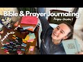 Catholic bible  prayer journaling tips  tricks  all my supplies