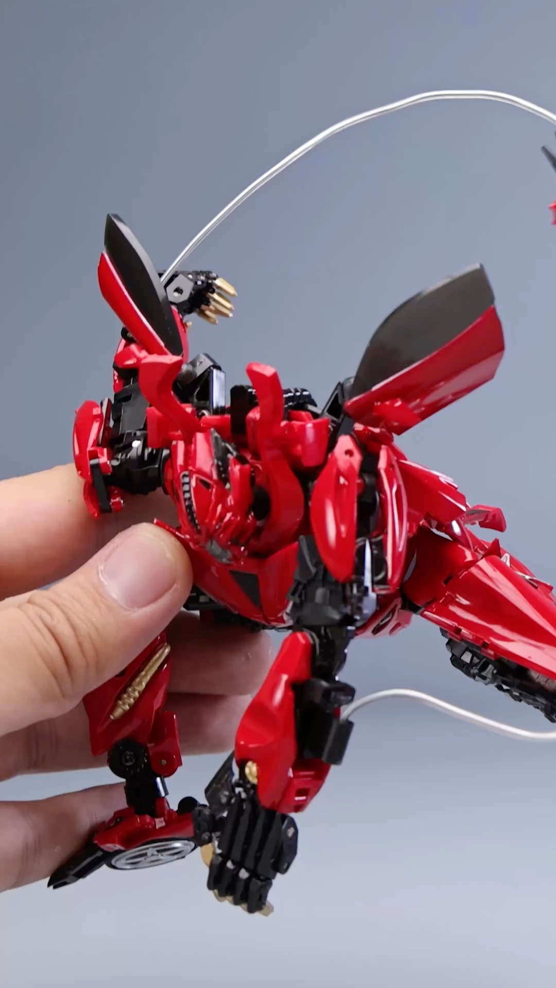 Transformers 4th Party DP-02 Blade Warrior Dino Part 1 - YouTube