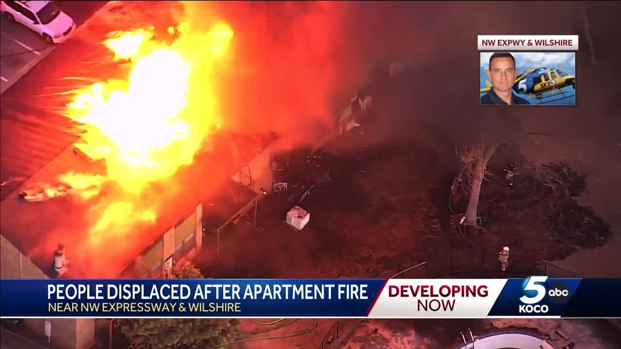 Residents displaced after northwest Oklahoma City apartment catches ...