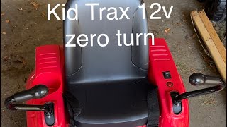 Kid Trax Zero Turn short review